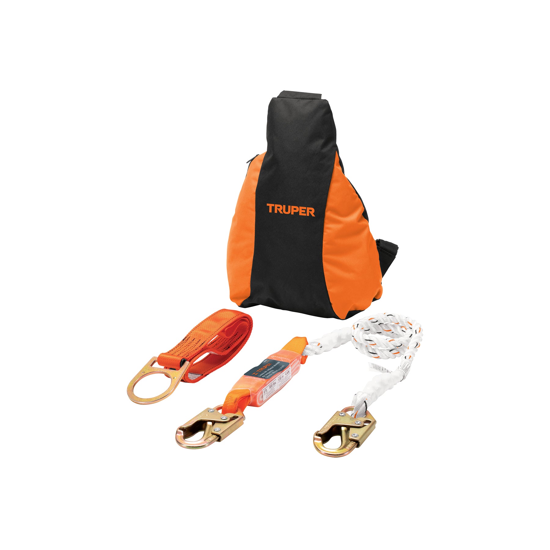 100886 Kit contra caídas con arnés de un anillo, ANSI, Truper