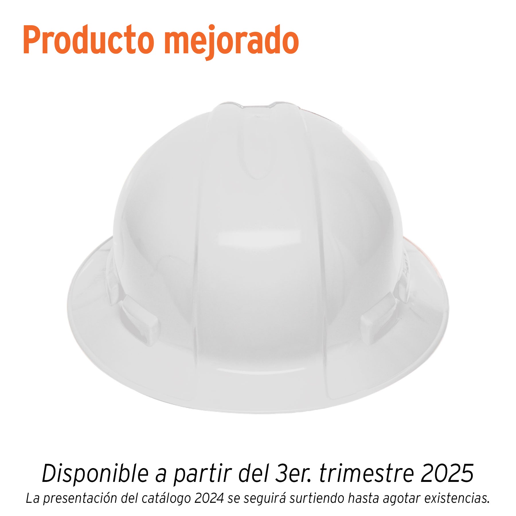 10567 Casco de seguridad ala ancha, blanco, Truper