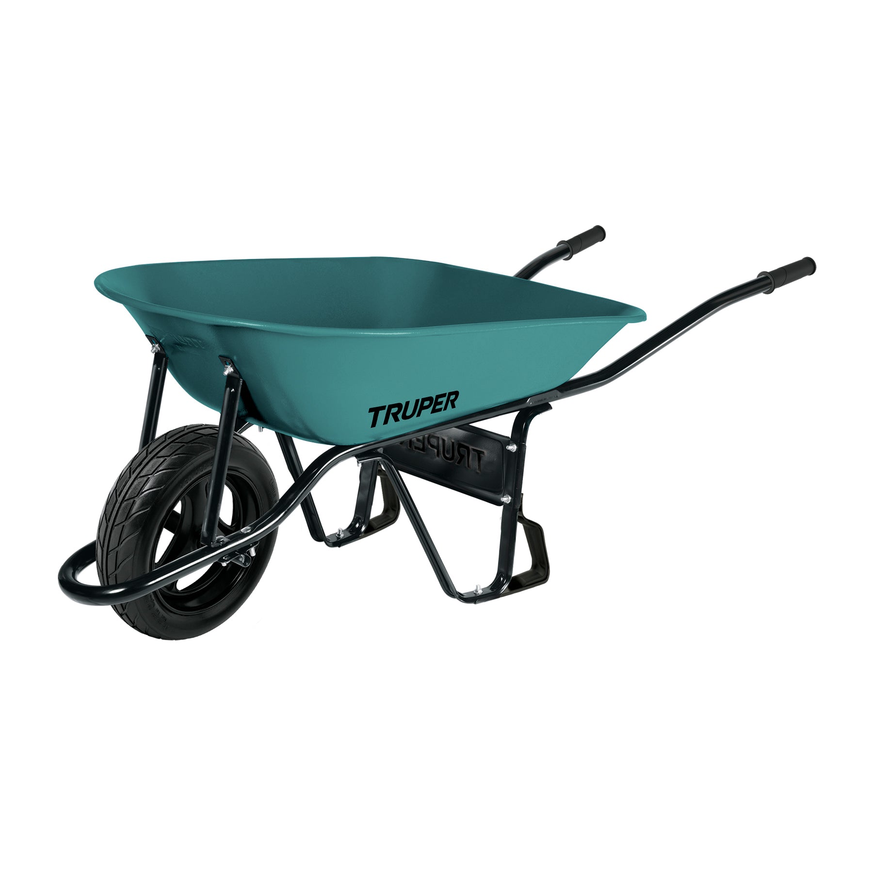 10079 Carretilla 5 ft3 Imponchable, bastidor tubular, Truper