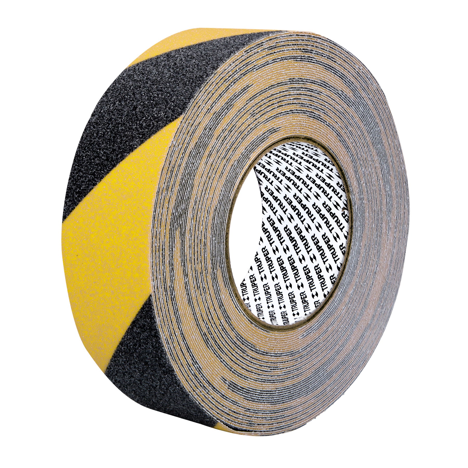 101449 Rollo 18 m de cinta antiderrapante ama/negra 50mm c/abrasivo