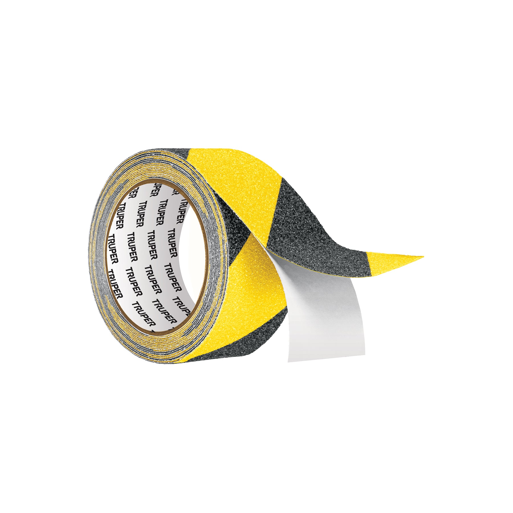 101448 Rollo 5 m de cinta antiderrapante ama/negra 50mm c/abrasivo