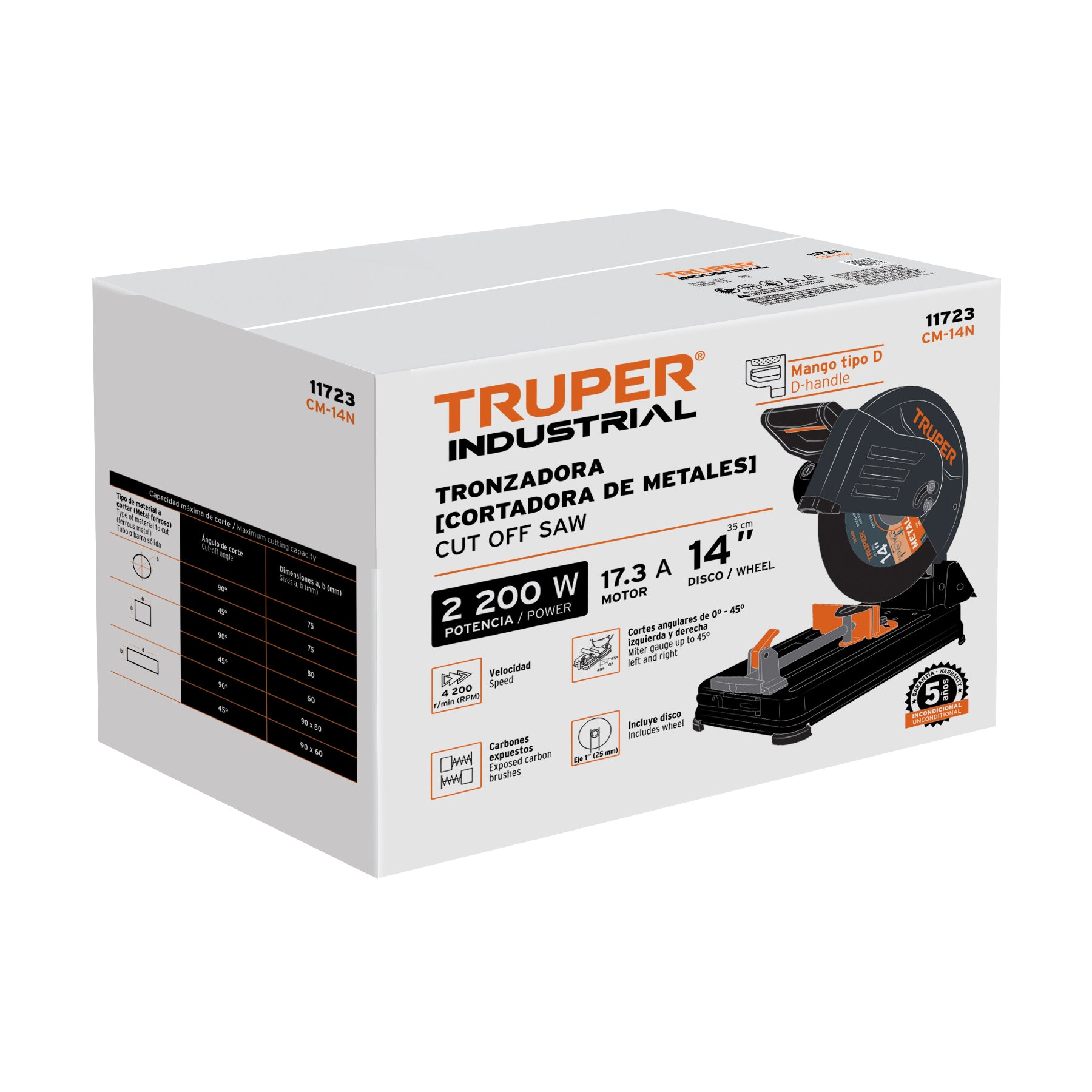 101570 Caja de empaque de repuesto para CM-14N2, Truper