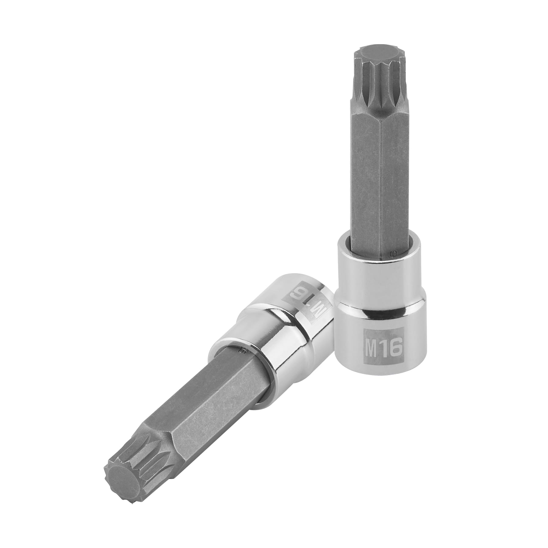 101304 Dado punta larga bristol M16, cuadro 1/2', Truper