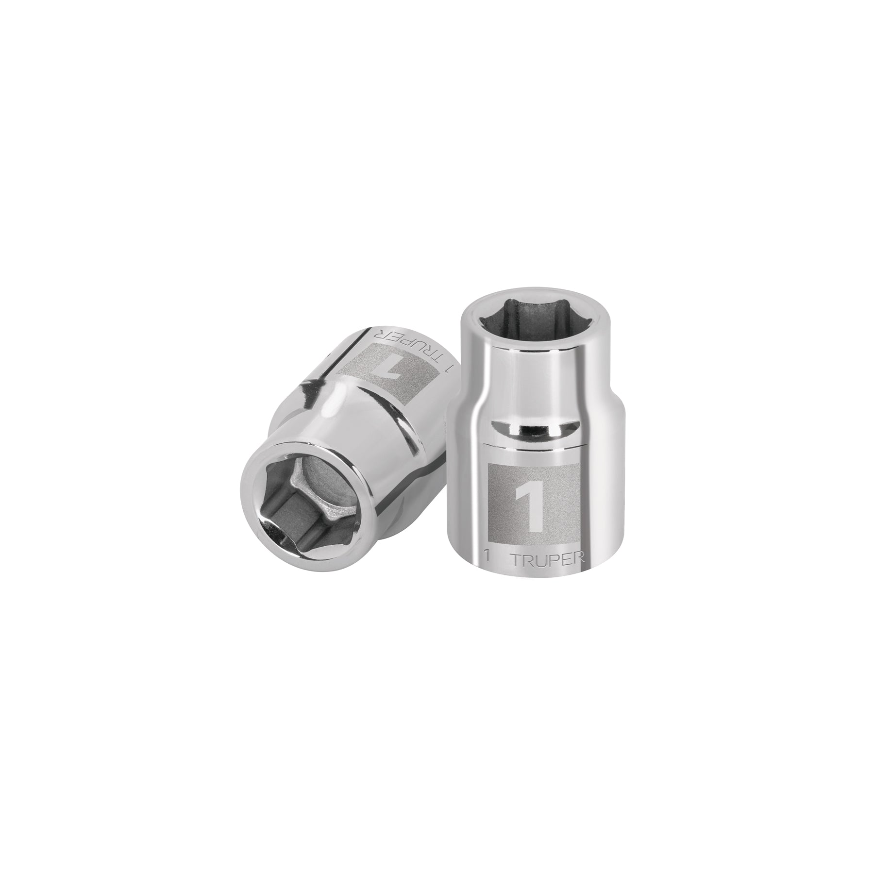 101016 Dado de 1', 6 puntas, cuadro 3/4', Truper