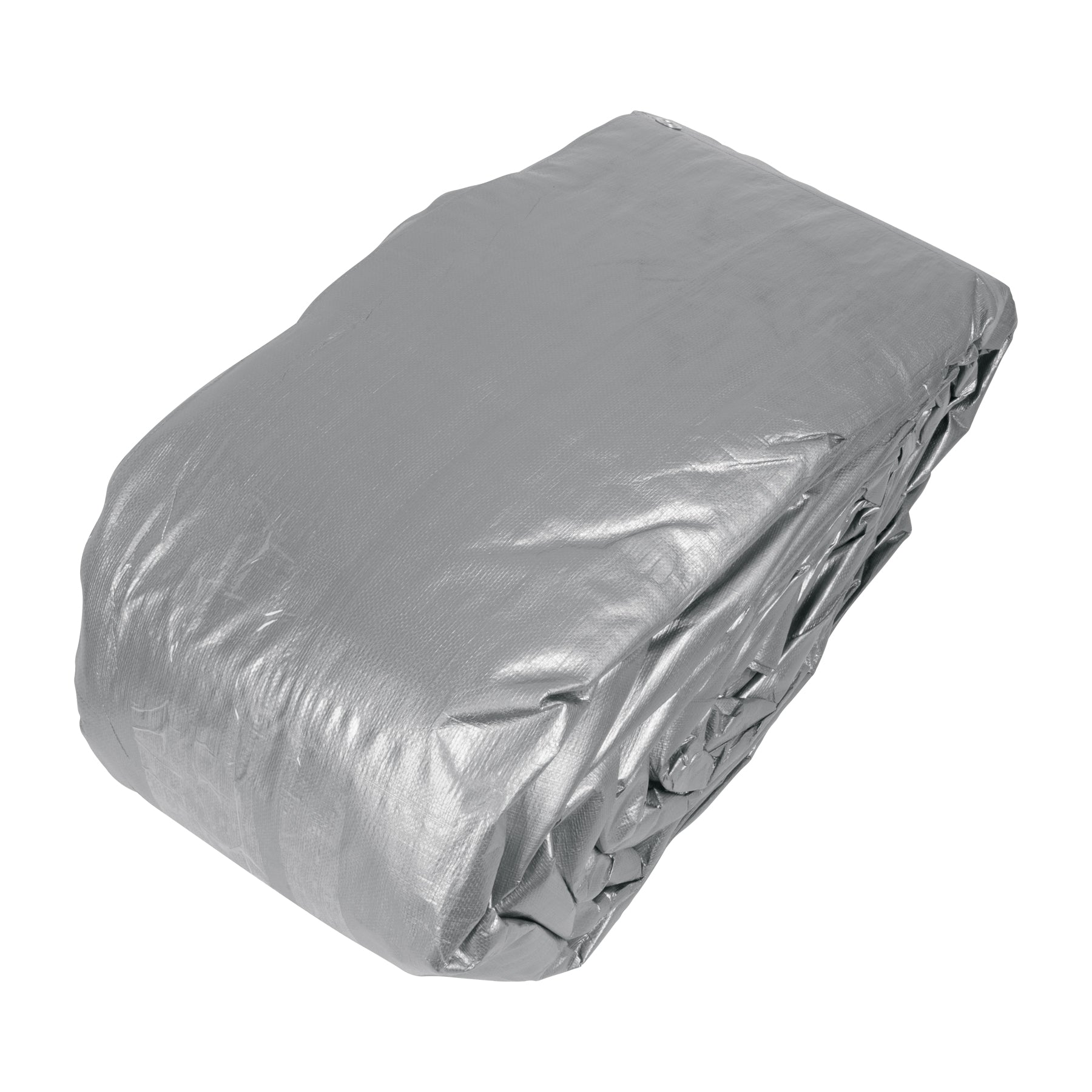 10780 Lona de polietileno reforzada 9x14 m, gris, 180g/m2, TRUPER