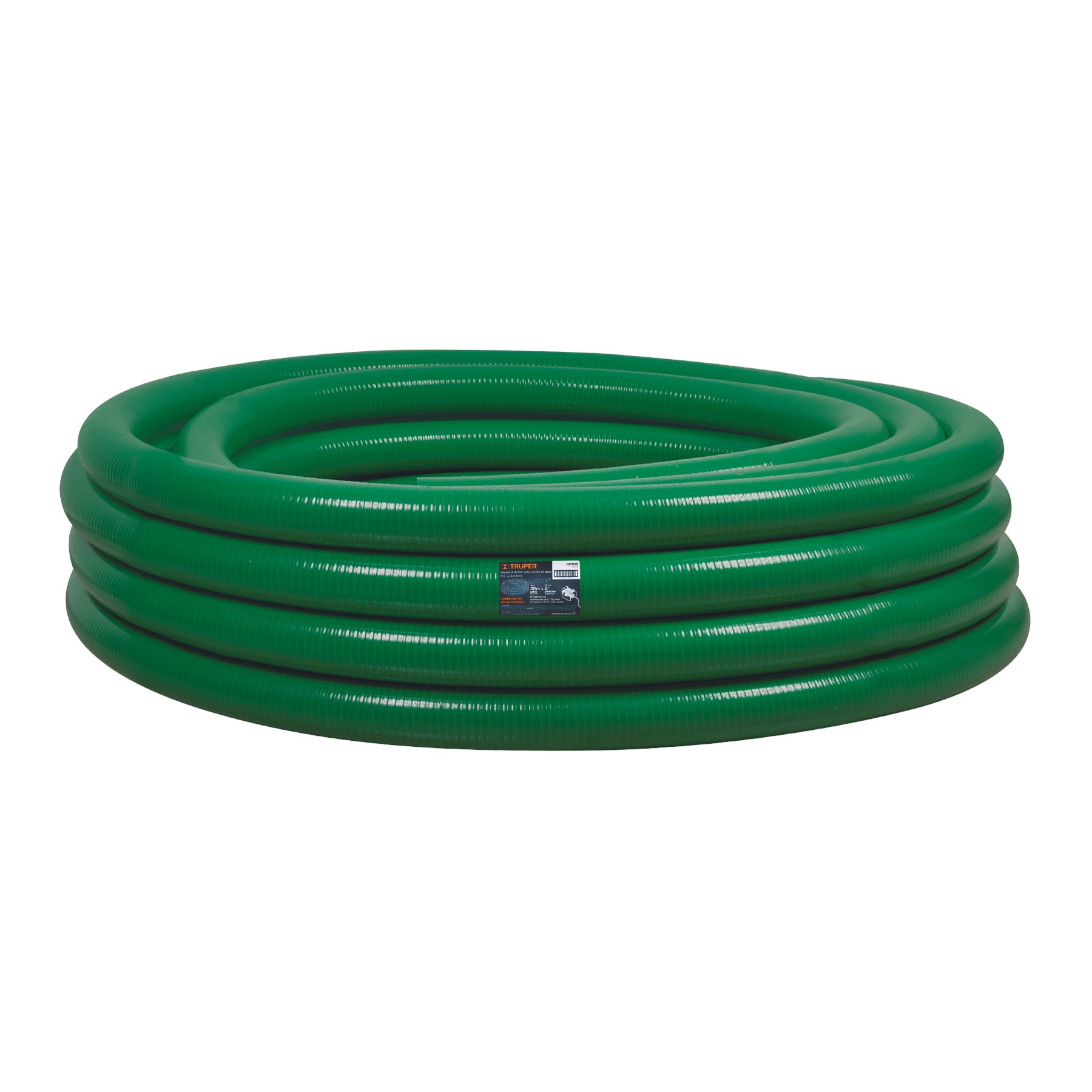 100959 Manguera de succión y descarga 2' para motobomba, rollo 30m