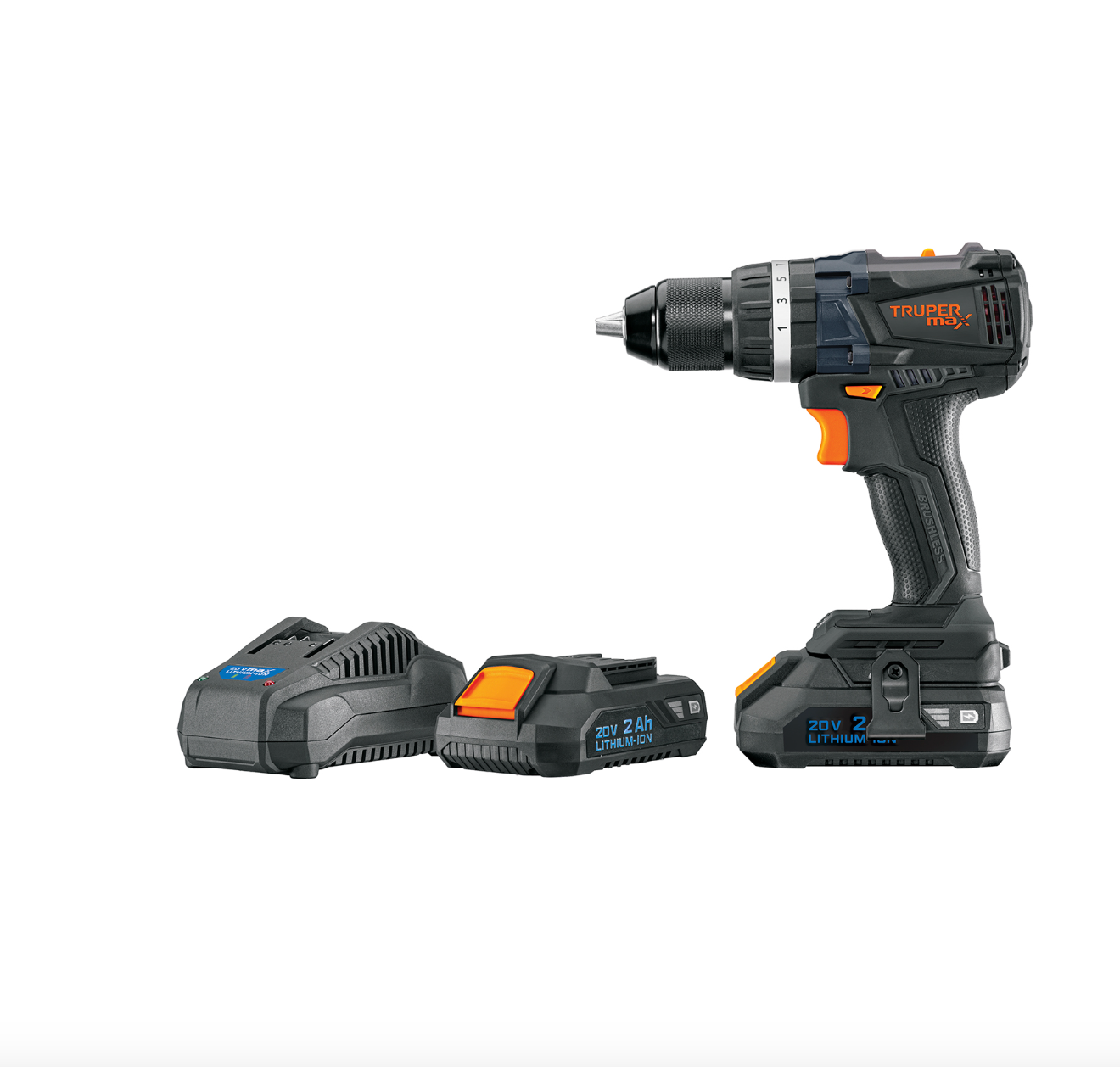 101453 Rotomartillo 1/2', 20V, 2 baterías 2Ah, MAX