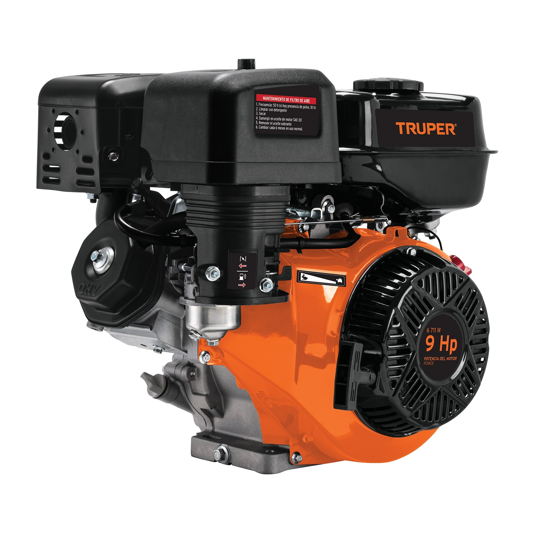 101328 Motor a gasolina 9 HP, Truper