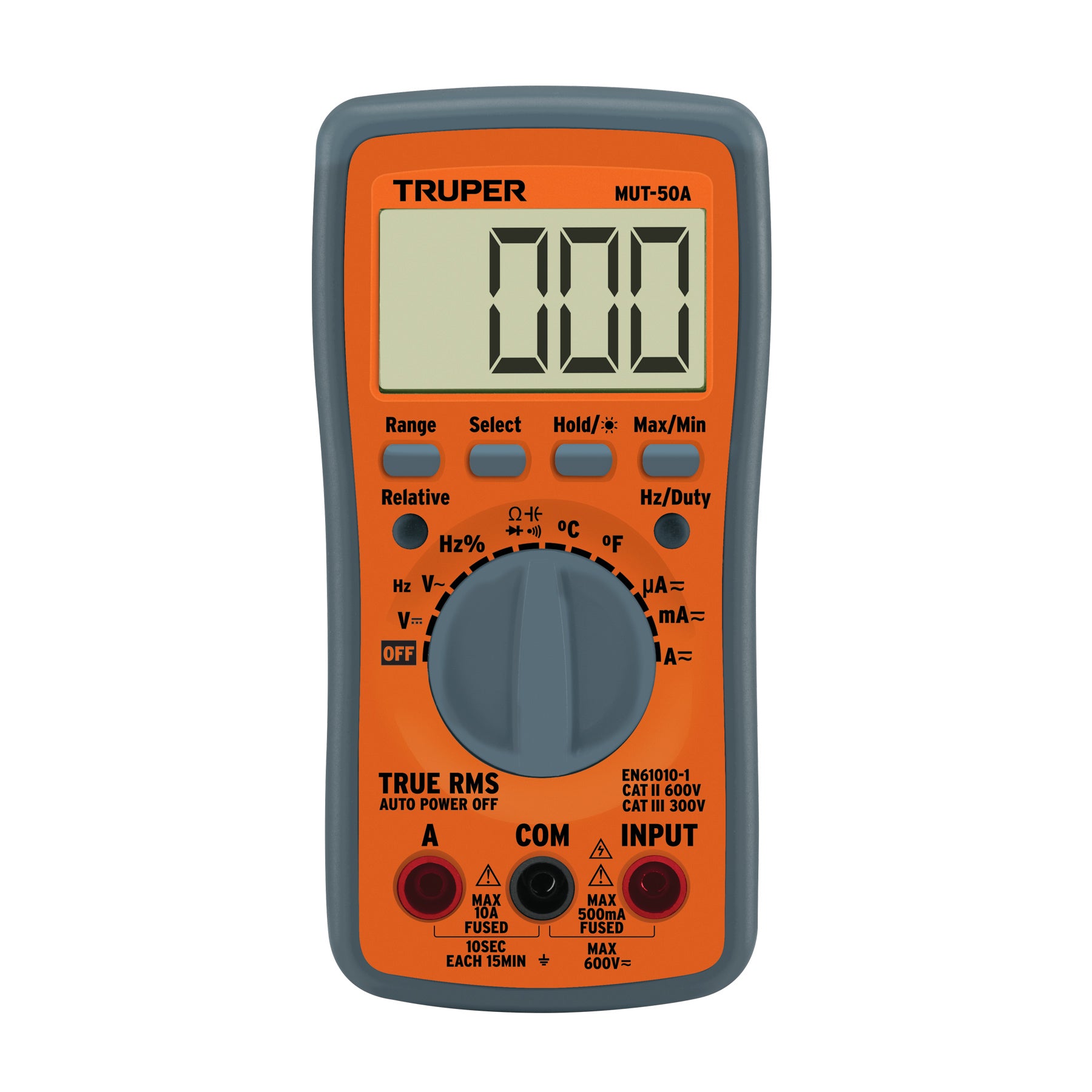 100361 Multímetro profesional con RMS verdadero y auto rango