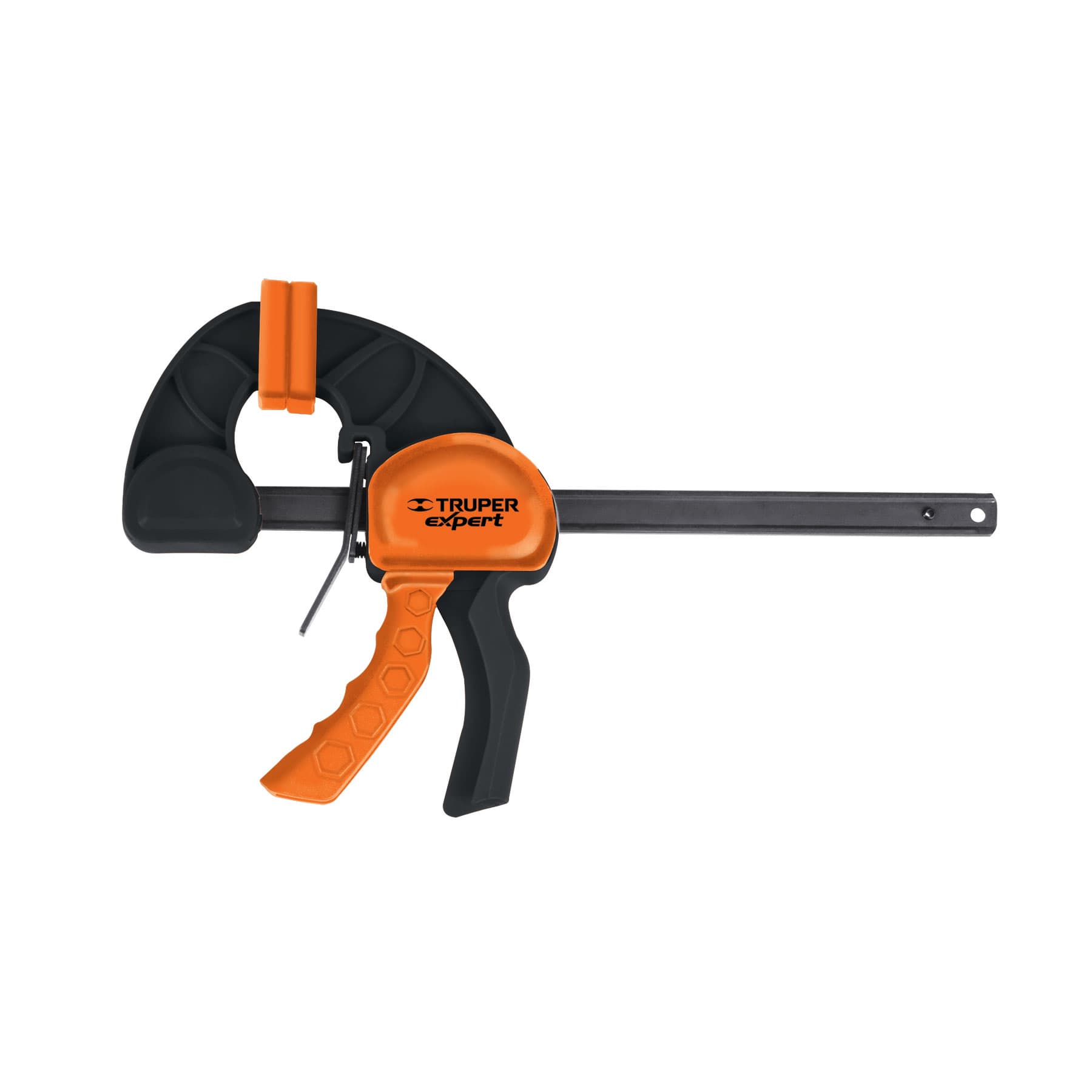 100142 Prensa de ajuste rápido 6' uso rudo, cuerpo nylon, Expert