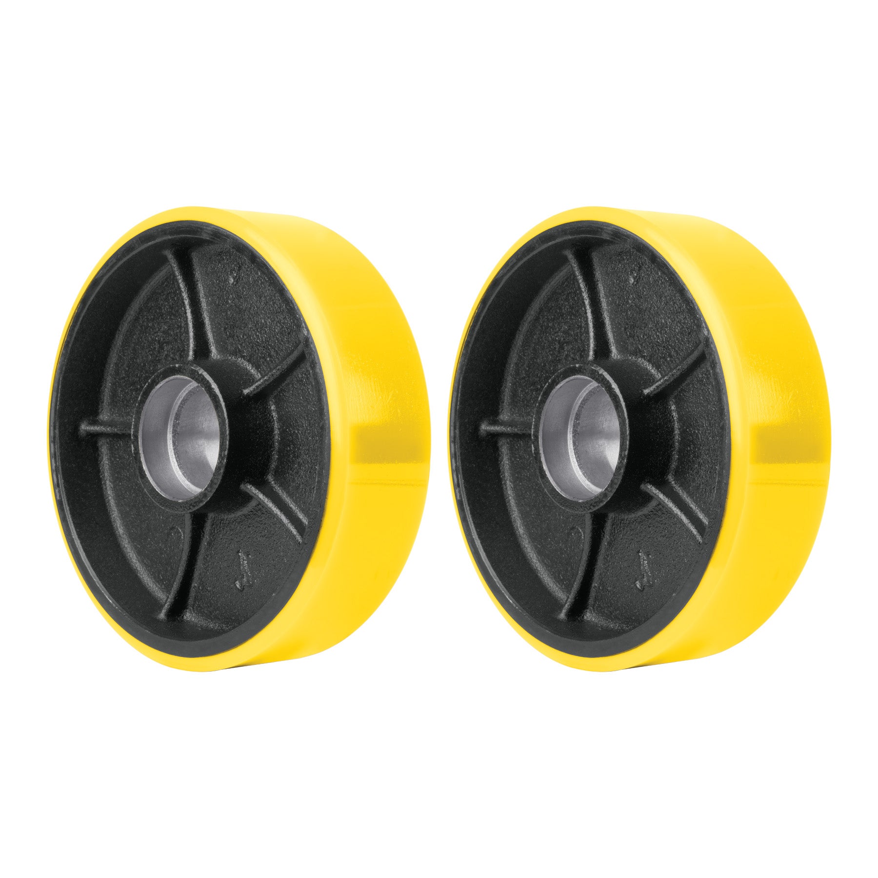 100255 2 Ruedas para patín traspaleta de 2.5 ton PAT-2.5PU, Truper