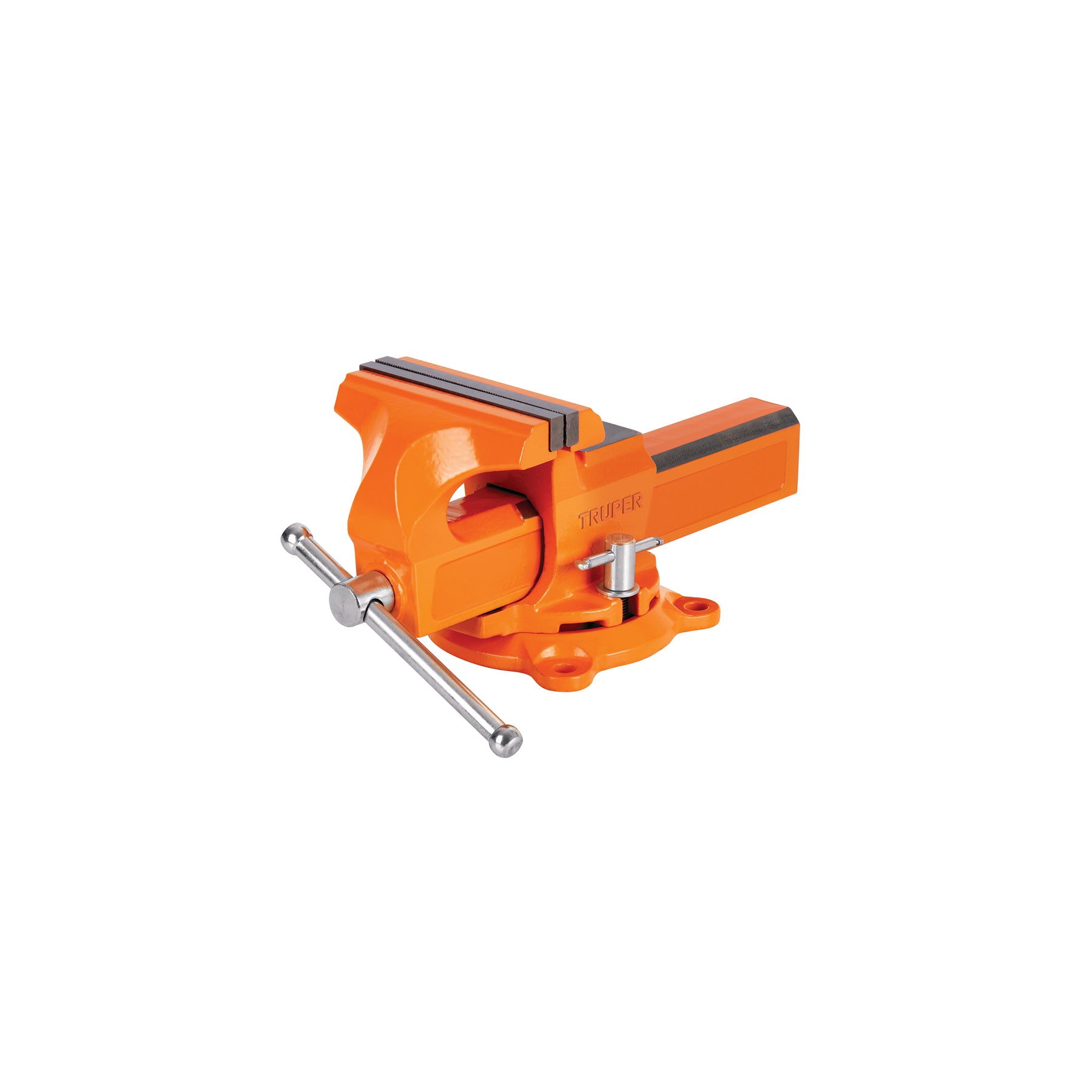 100241 Tornillo de banco 6' tipo europeo de hierro nodular, Truper