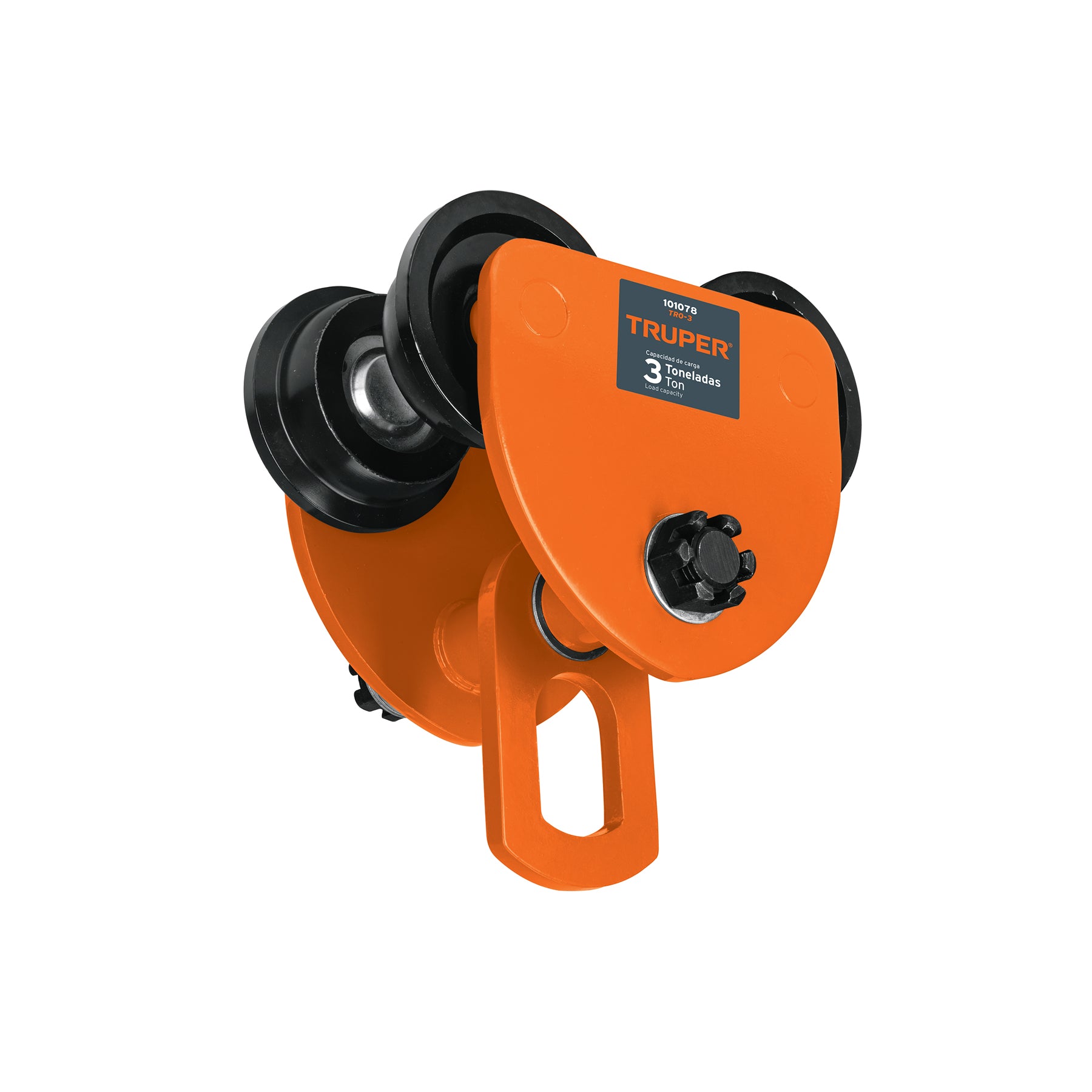 101078 Trole de carga 3 ton para vigas IPS e IPR, ajustable, Truper